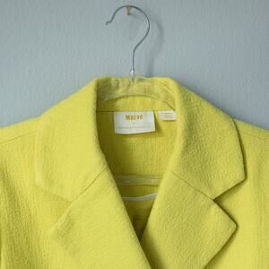Maeve Anthropologie Cropped Peacoat Double-Breasted Blazer Jacket Size XS